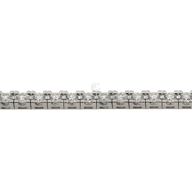 Bracciale Tennis Oro Bianco Diamanti 8.70kt-Bracciali-GRANARELLI-Gioielleria Granarelli