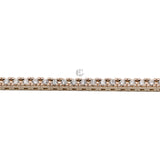 Bracciale Tennis Oro Rosa Diamanti 1.57kt-Bracciali-GRANARELLI-Gioielleria Granarelli