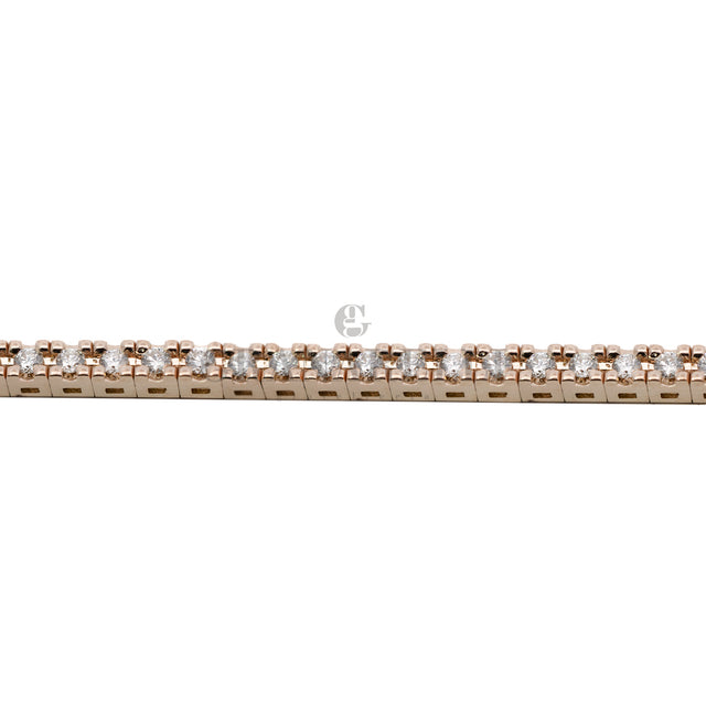 Bracciale Tennis Oro Rosa Diamanti 1.57kt-Bracciali-GRANARELLI-Gioielleria Granarelli