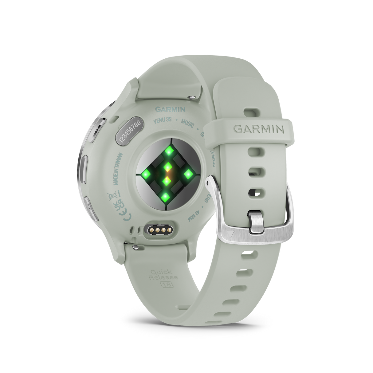 Venu 3S, Sage Gray & Silver-Orologi-GARMIN-Gioielleria Granarelli