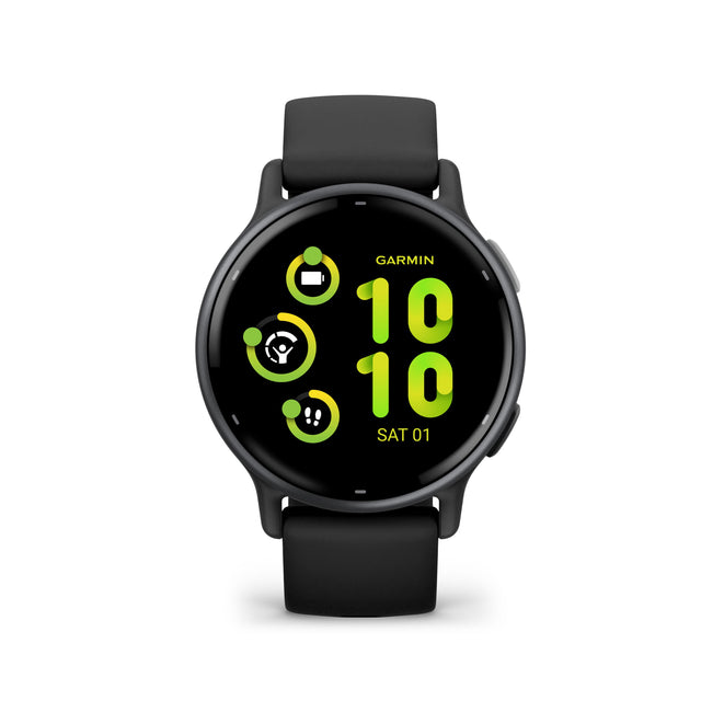 vívoactive® 5 Black & Slate con cinturino in silicone-Orologi-GARMIN-Gioielleria Granarelli