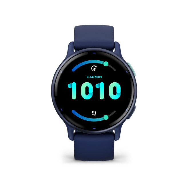 vívoactive® 5 Navy con cinturino in silicone-GARMIN-010-02862-12-Gioielleria Granarelli