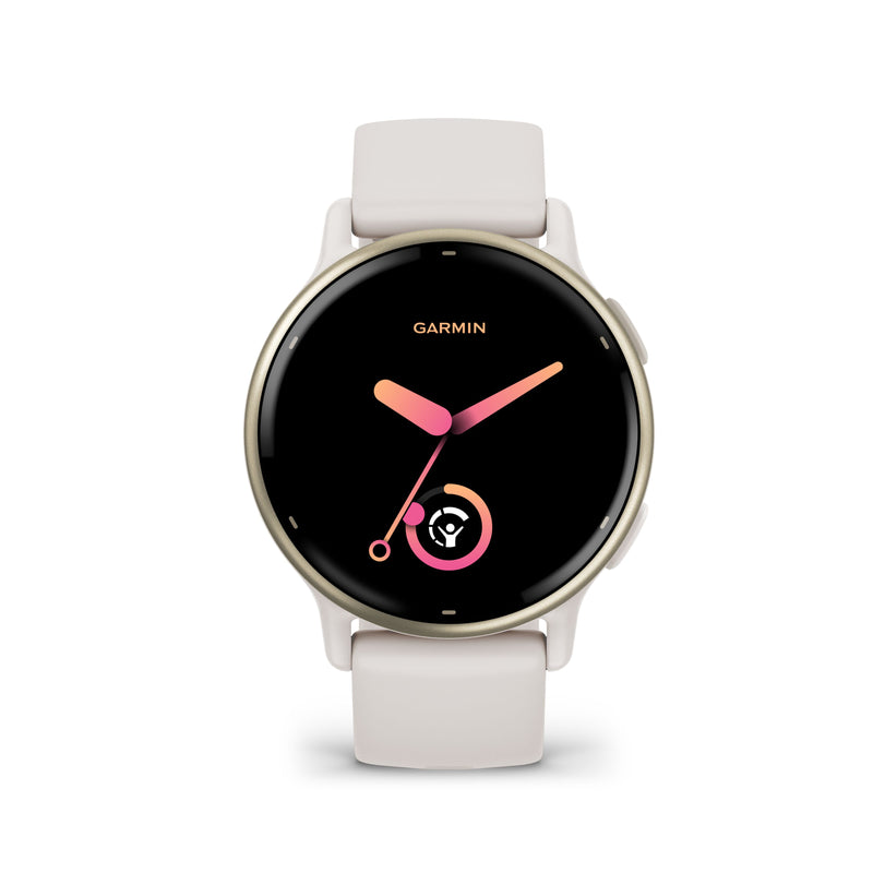 vívoactive® 5 Cream gold & Ivory con cinturino in silicone-Orologi-GARMIN-Gioielleria Granarelli