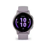 vívoactive® 5 Orchid Metallic con cinturino in silicone-Orologi-GARMIN-Gioielleria Granarelli