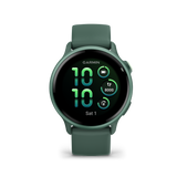 vívoactive® 6 Metallic Jasper Green con cinturino Jasper Green-Orologi-GARMIN-Gioielleria Granarelli
