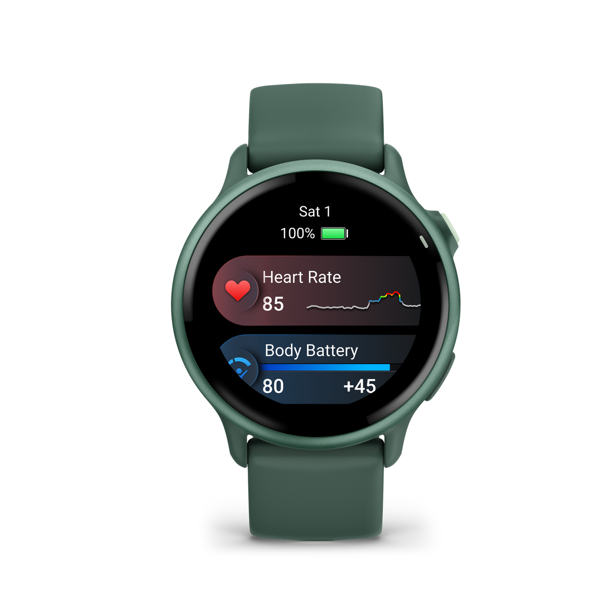 vívoactive® 6 Metallic Jasper Green con cinturino Jasper Green-Orologi-GARMIN-Gioielleria Granarelli