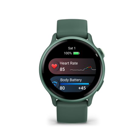 vívoactive® 6 Metallic Jasper Green con cinturino Jasper Green-Orologi-GARMIN-Gioielleria Granarelli