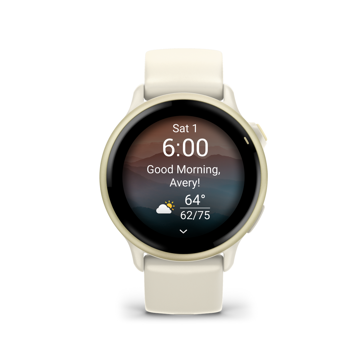 vívoactive® 6 Lunar Gold con cinturino Bone-Orologi-GARMIN-Gioielleria Granarelli