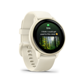 vívoactive® 6 Lunar Gold con cinturino Bone-Orologi-GARMIN-Gioielleria Granarelli