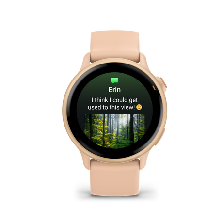 vívoactive® 6 Metallic Pink Dawn con cinturino Pink Dawn-Orologi-GARMIN-Gioielleria Granarelli