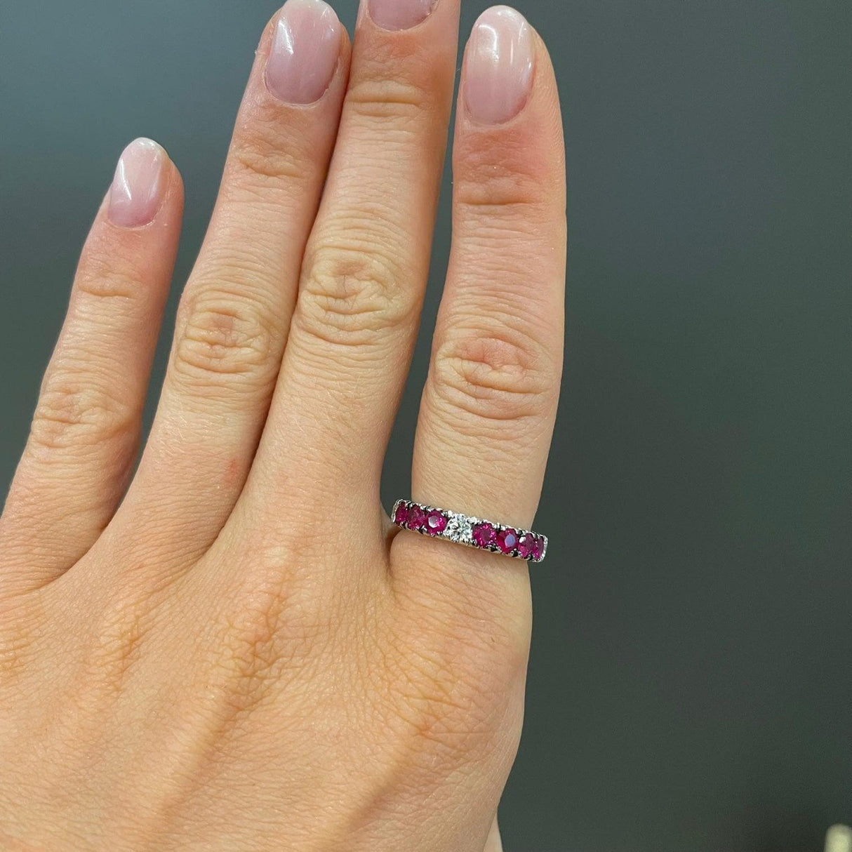 Ruby Fedina Ring Diamonds Crivelli – Gioielleria Granarelli