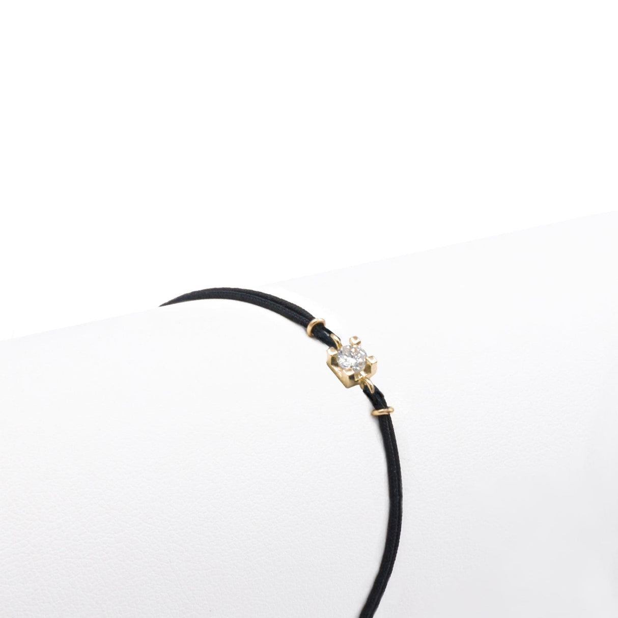 Bracciale diamante su cordino-Bracciali-GioGio- [SKU] -Gioielleria Granarelli