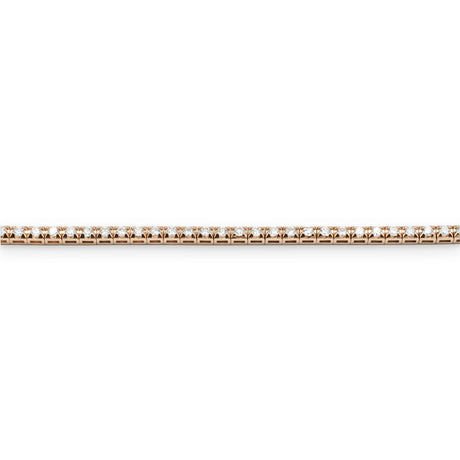 Bracciale Tennis Oro Rosa Diamanti-Bracciali-GRANARELLI- [SKU] -Gioielleria Granarelli