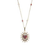 Collana lunga Ciondolo Ovale Galactica-Girocolli-RUE DES MILLE-Gioielleria Granarelli