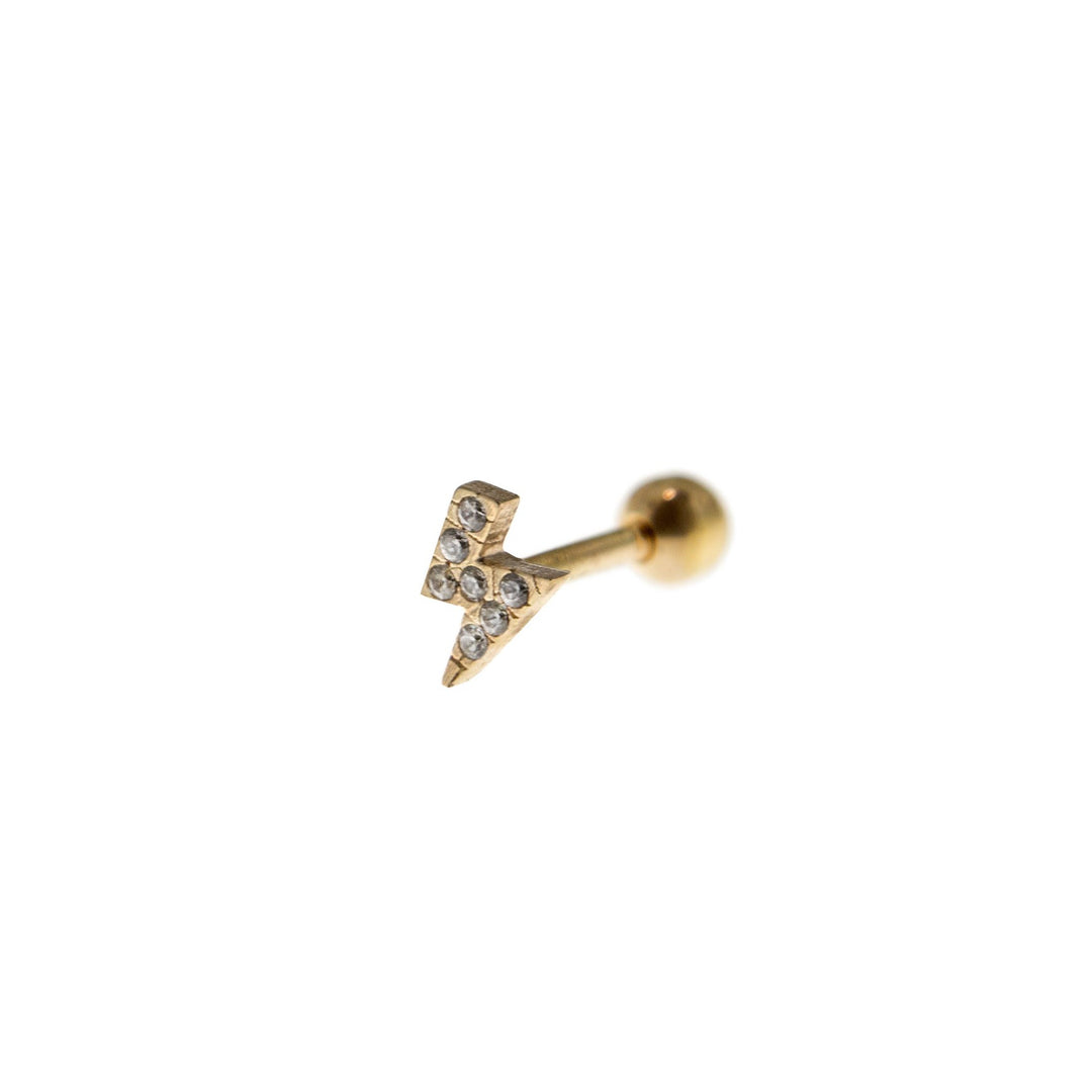 Piercing Fulmine Zirconi-Orecchini-RUE DES MILLE-Gioielleria Granarelli